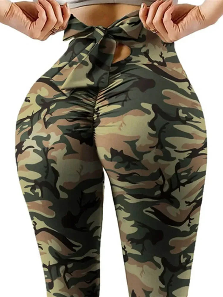 Women Leggings Slim Jegging Fitness Leggins Gym Sport Pants High Elastic Skinny Floral Camouflage Leopard Legging